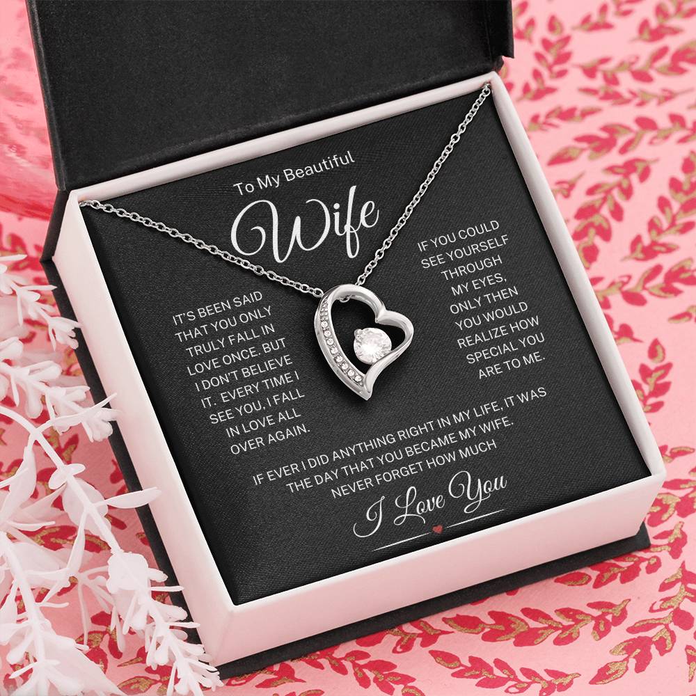 Wife "Every Time I See You" | Forever Love Necklace