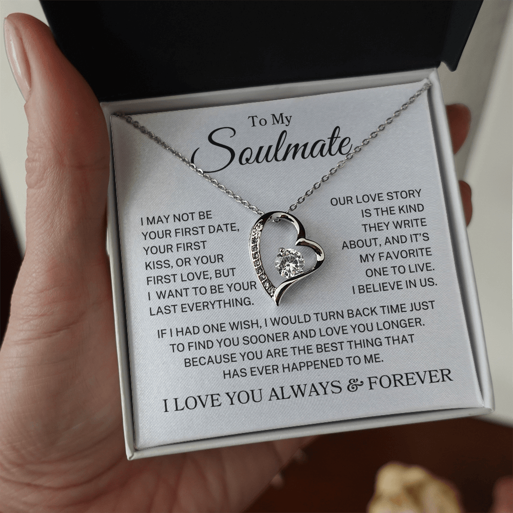 Soulmate "I Believe In Us" | Forever Love Necklace