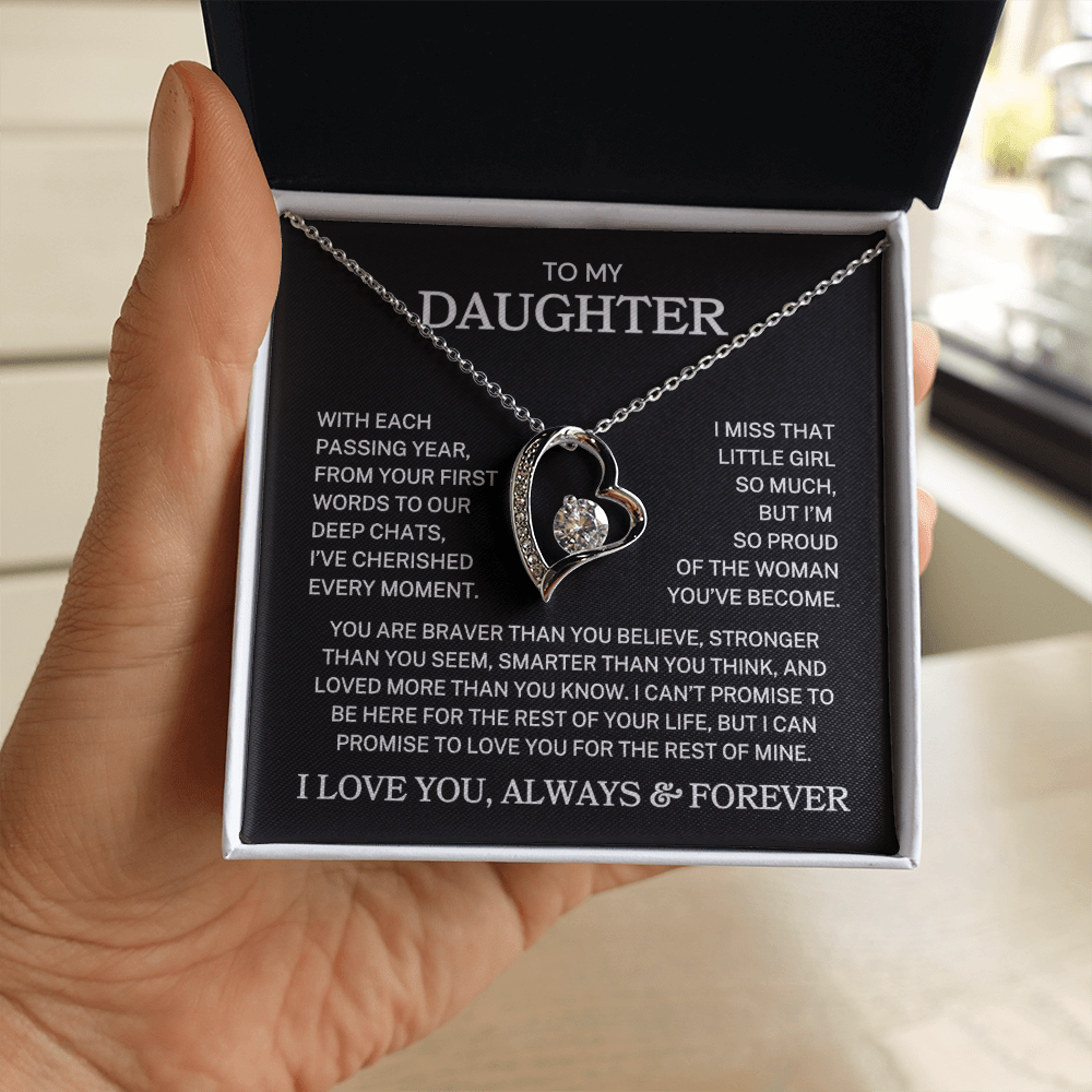 Daughter "Your First Words" | Forever Love Necklace