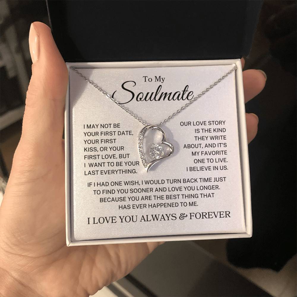 Soulmate "I Believe In Us" | Forever Love Necklace