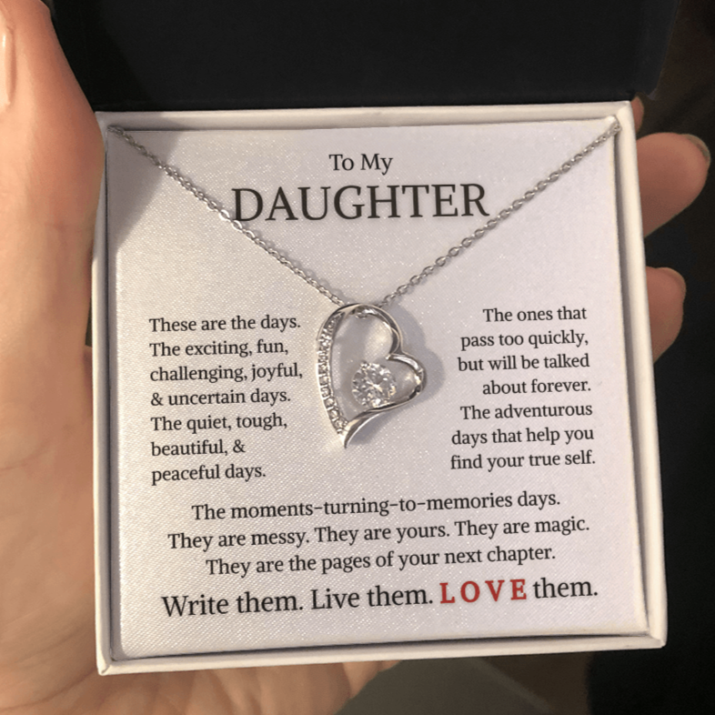 Daughter "These Are The Days" | Forever Love Necklace