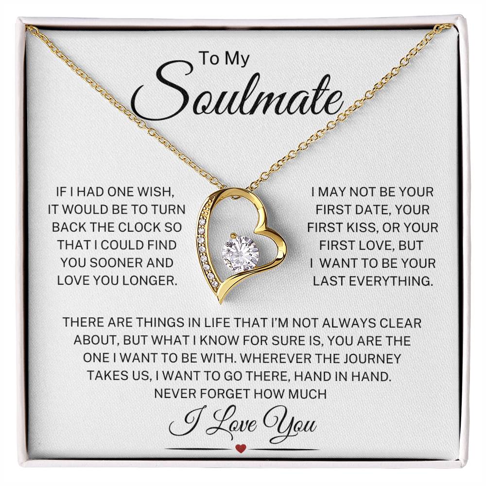 Soulmate "One Wish" | Forever Love Necklace
