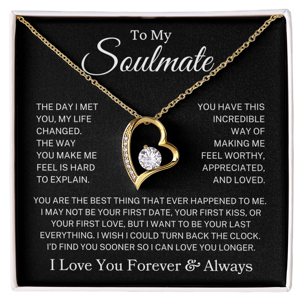 Soulmate "Worthy and Loved" | Forever Love Necklace