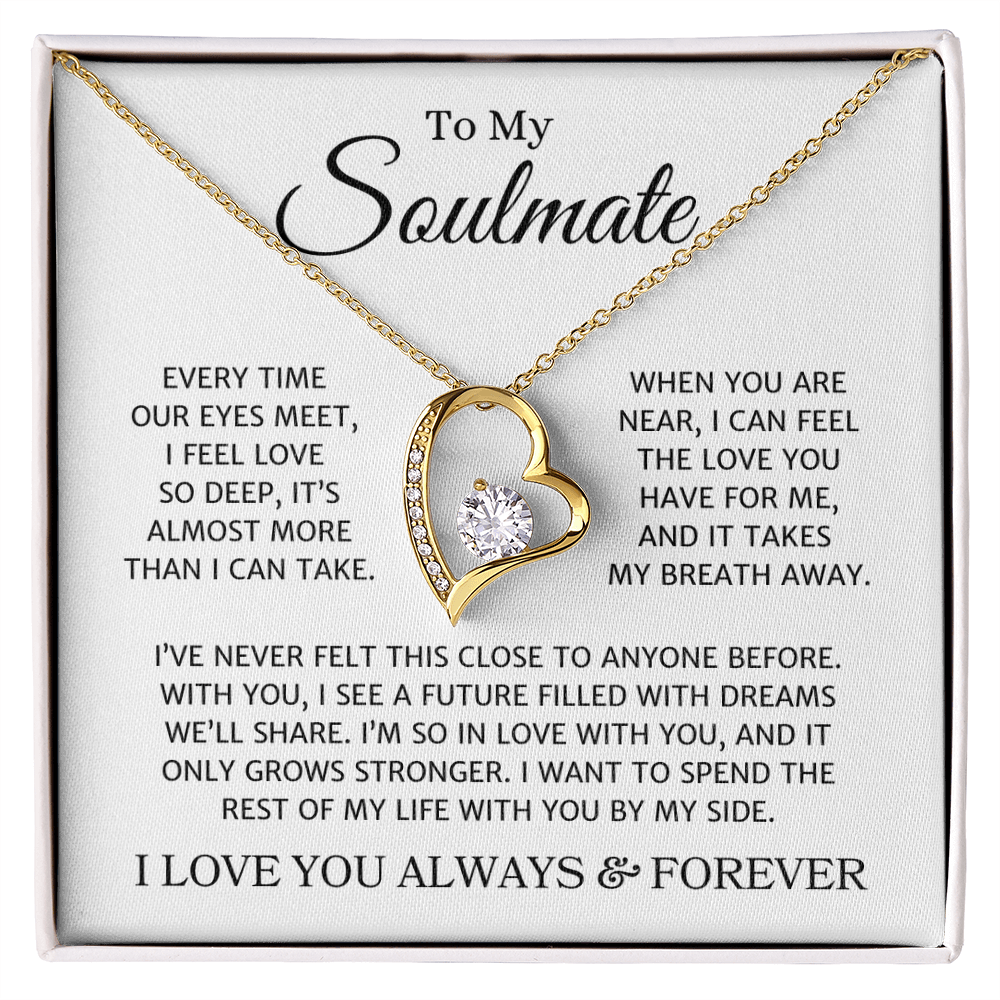 Soulmate "Takes My Breath Away" | Forever Love Necklace