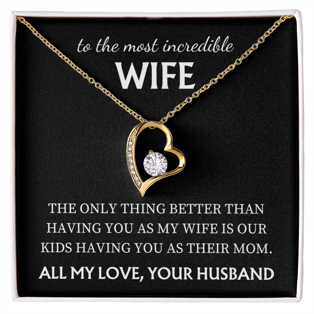 Wife "Only Thing Better" | Forever Love Necklace