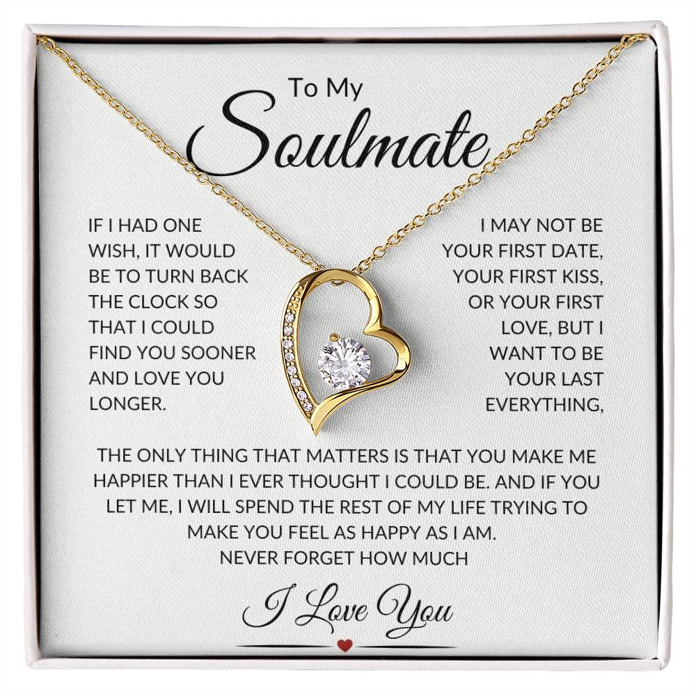 Soulmate "Only Thing That Matters" | Forever Love Necklace