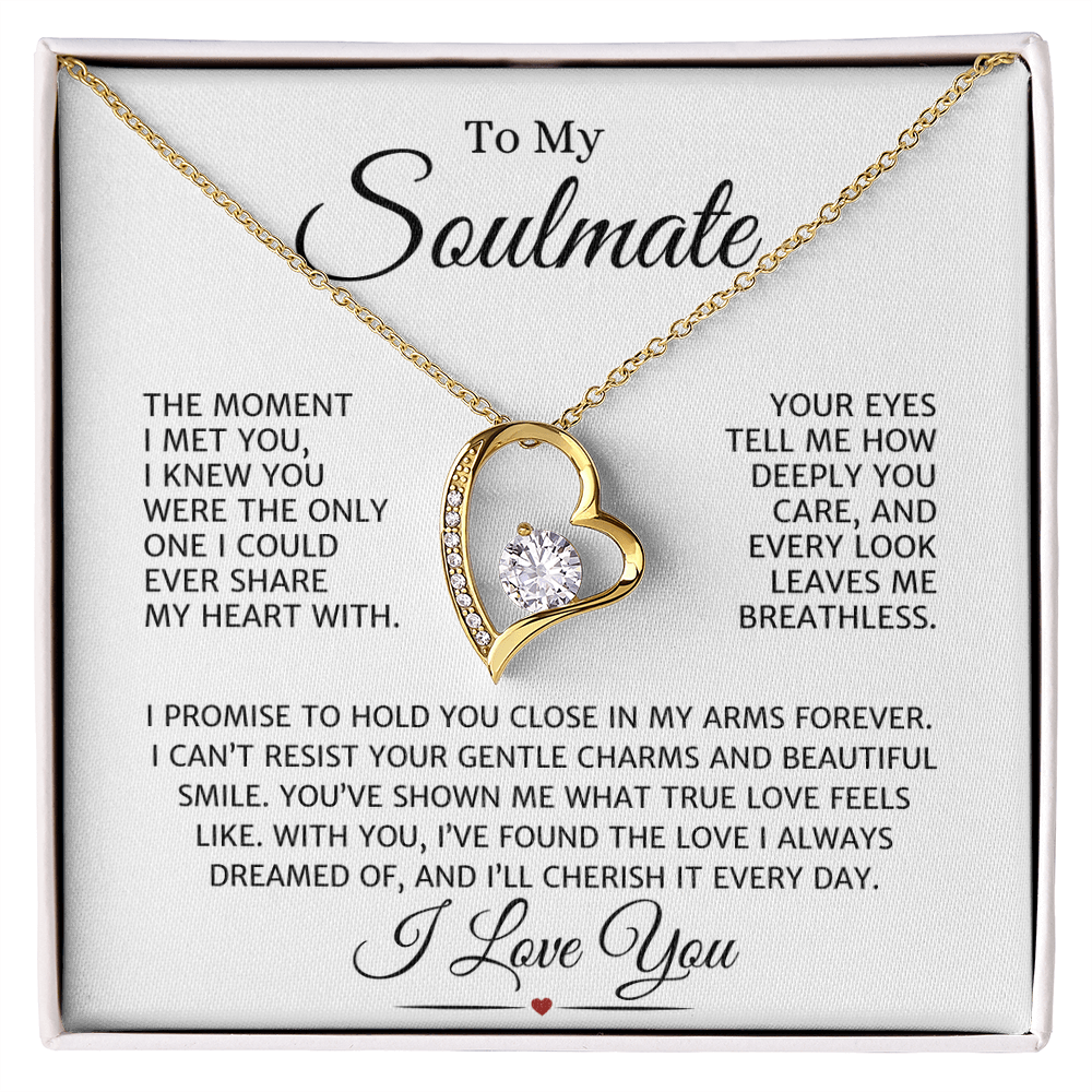 Soulmate "Leaves Me Breathless" | Forever Love Necklace