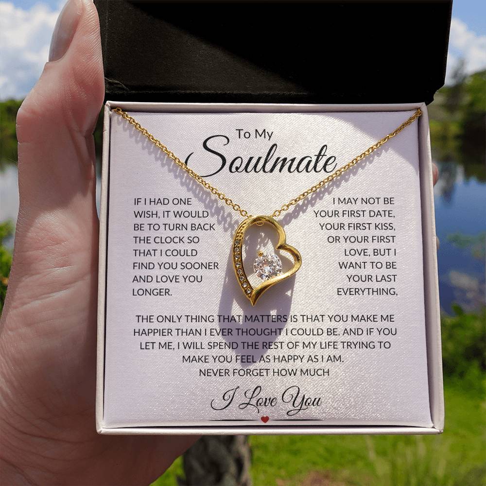 Soulmate "Only Thing That Matters" | Forever Love Necklace