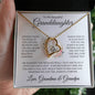 Granddaughter - Plural Personalized Sign Off | Forever Love Necklace