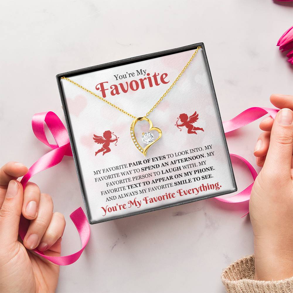 Favorite 'My Favorite Everything" | Forever Love Necklace - Shoptopia Jewelry
