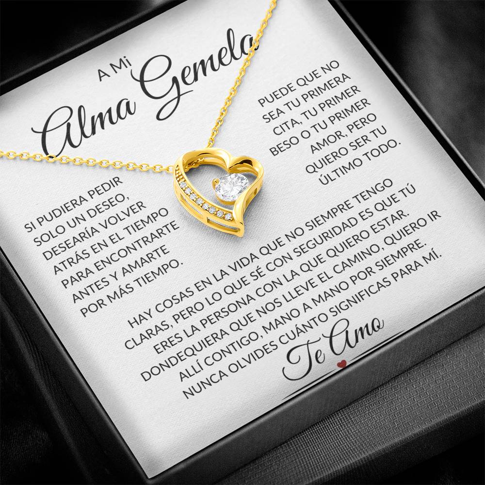 A Mi Alma Gemela | Forever Love Necklace