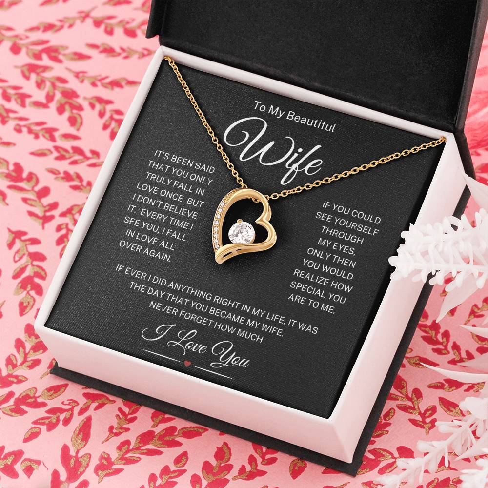 Wife "Every Time I See You" | Forever Love Necklace