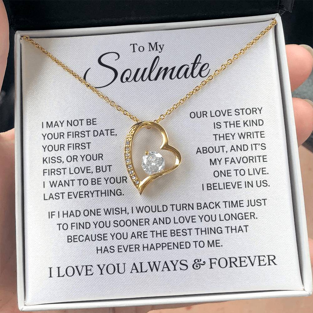 Soulmate "I Believe In Us" | Forever Love Necklace