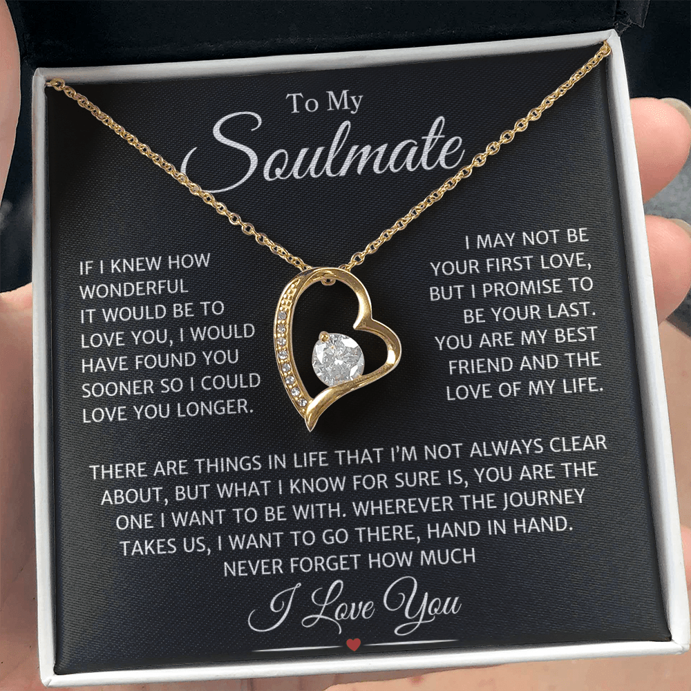 Soulmate "Love of My Life" | Forever Heart Necklace