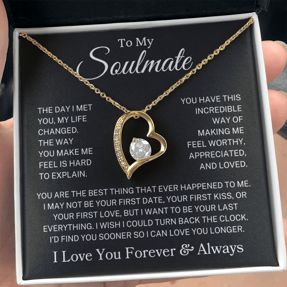 Soulmate "Worthy and Loved" | Forever Love Necklace