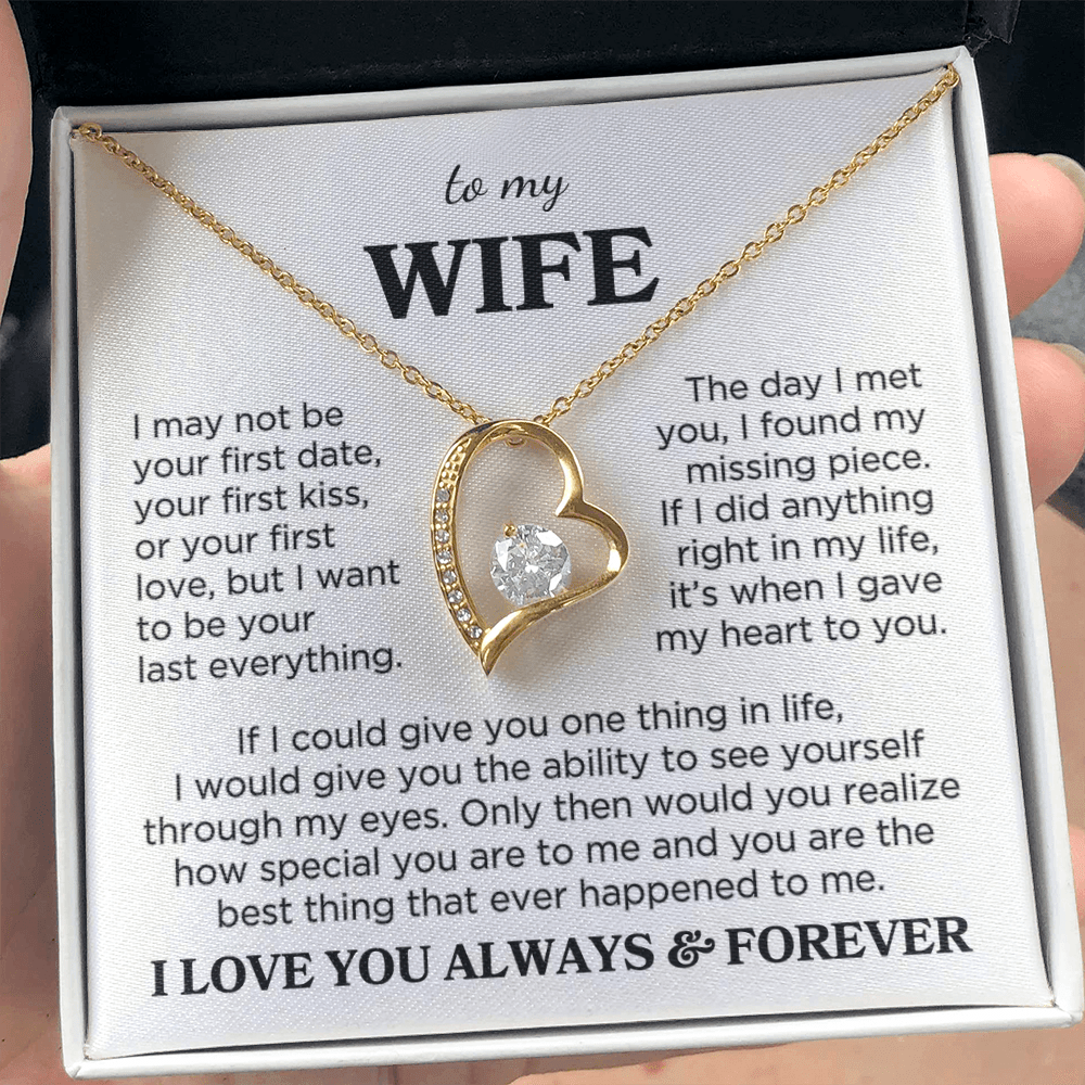 Wife "The Best Thing" | Forever Love Necklace
