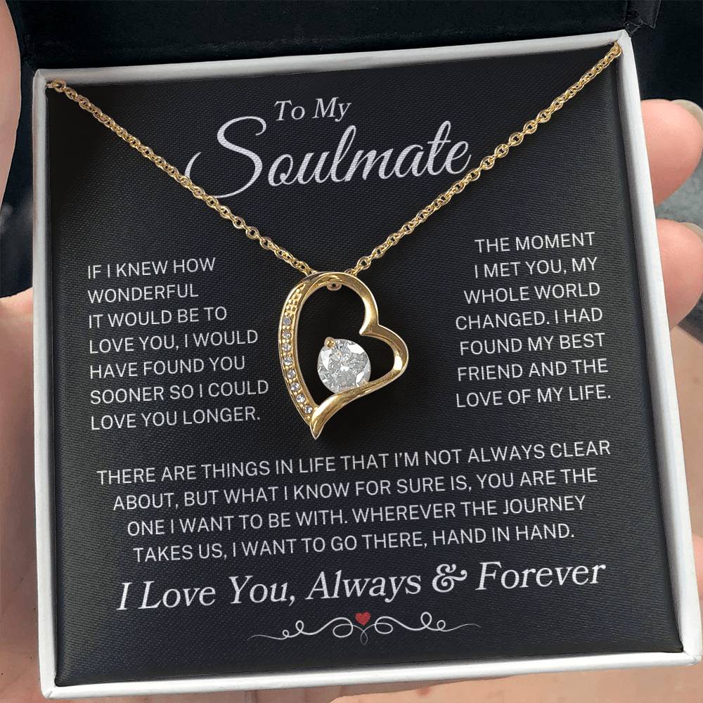 Soulmate "How Wonderful It Would Be" | Forever Love Necklace
