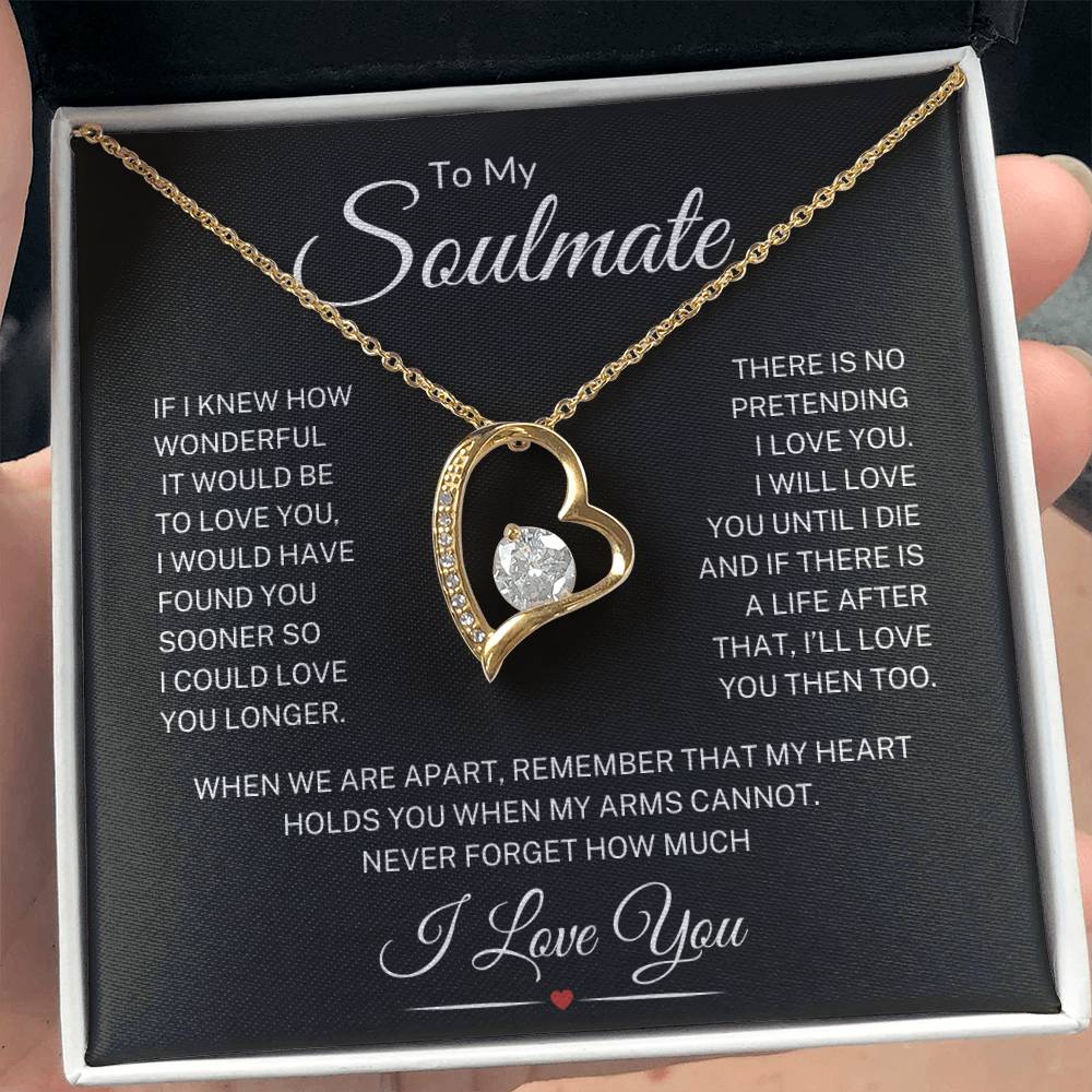 Soulmate "No Pretending" | Forever Love Necklace