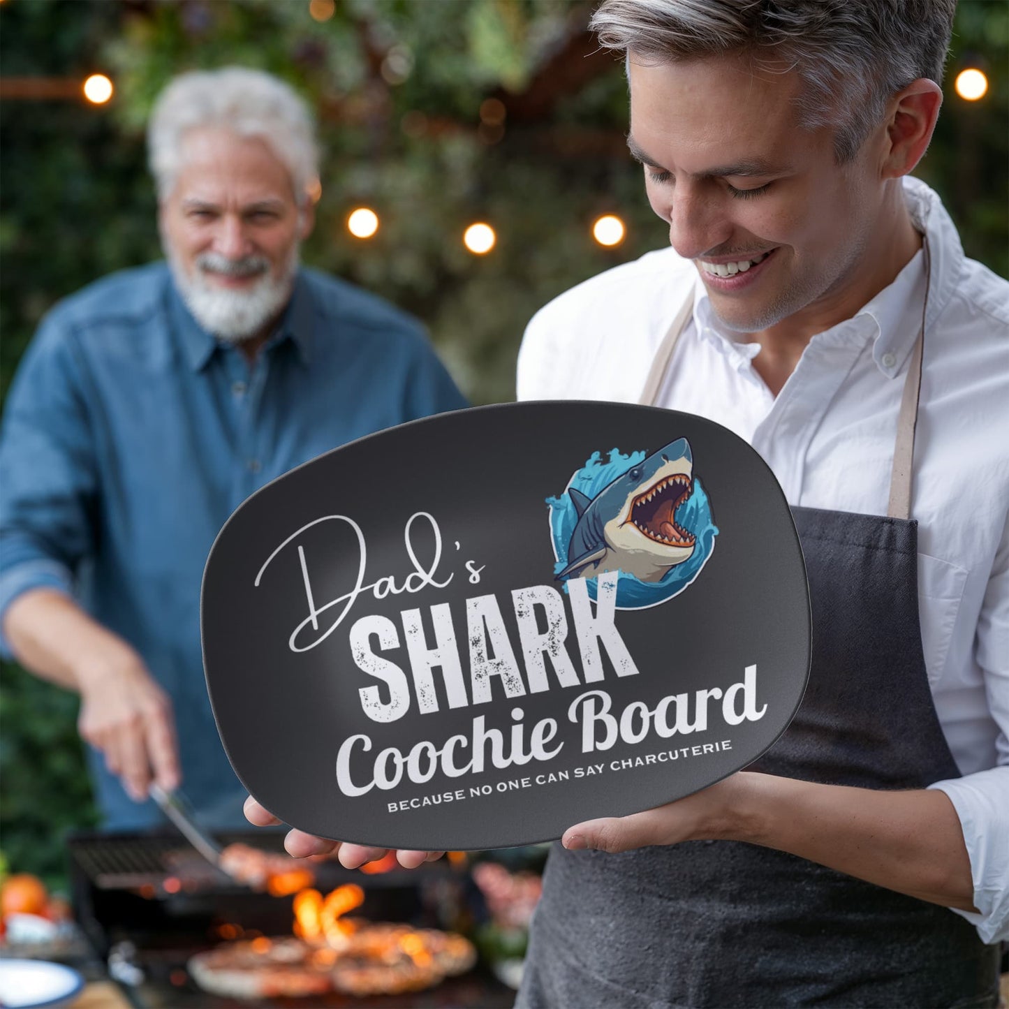 Dad's "Shark Coochie Board" Platter