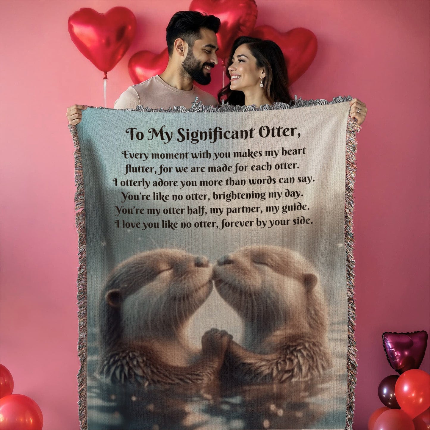 To My Significant Otter | Heirloom Woven Blanket
