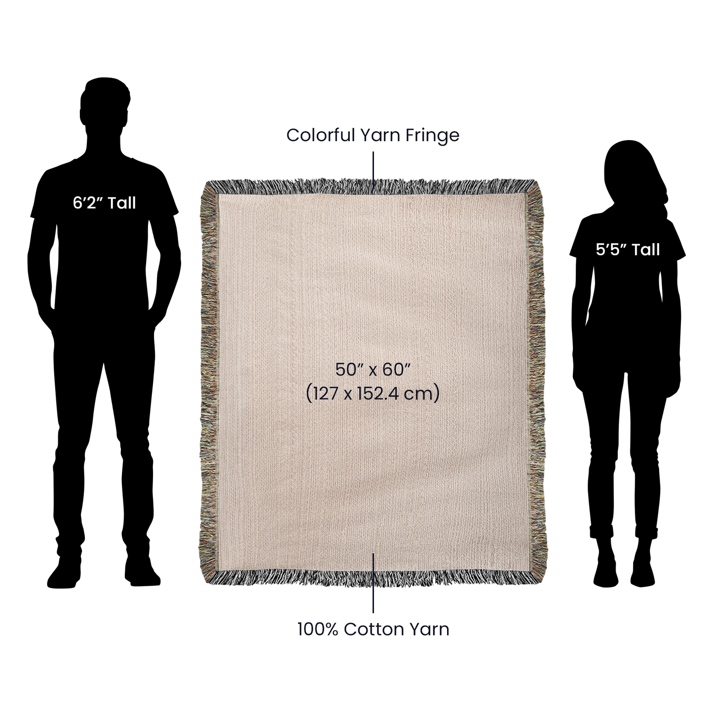 Call Home Love Mom & Dad | Heirloom Woven Blanket