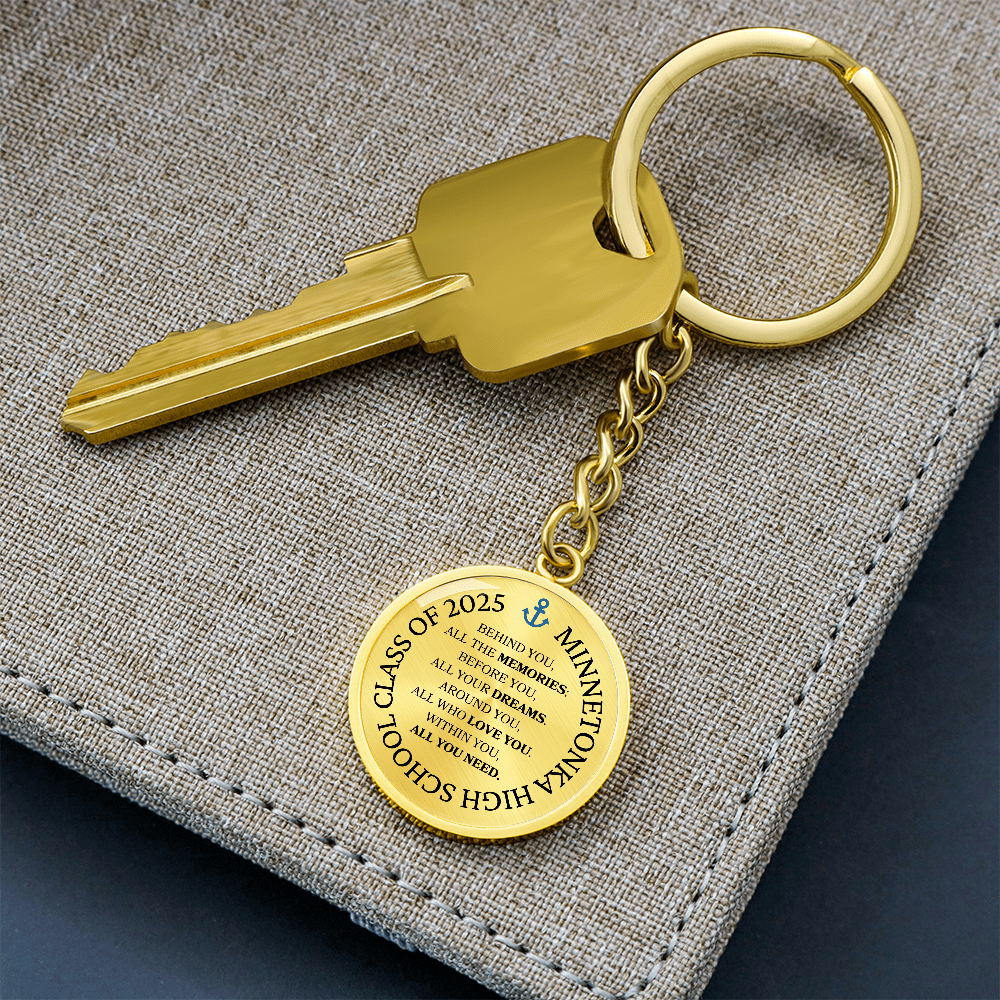 Minnetonka Class of 2025 | Personalized Circle Keychain