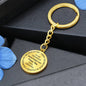 Grandson Love Grandma "Never Forget" | Circle Keychain