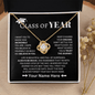 Custom Graduation "Incredible" | Love Knot Necklace