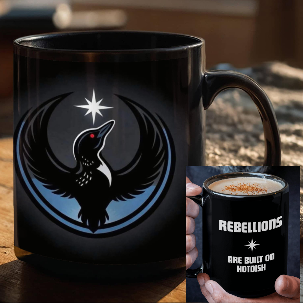 Minnesota Strong "Hotdish" | Black Ceramic Coffee Mug
