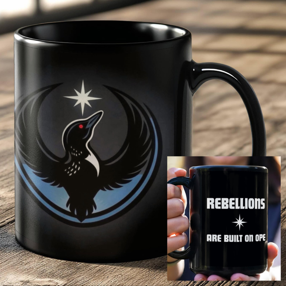 Minnesota Strong "Ope" | Black Ceramic Coffee Mug