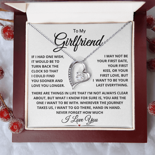 Shoptopia Last Everything Forever Love Necklace romantic anniversary gift for girlfriend