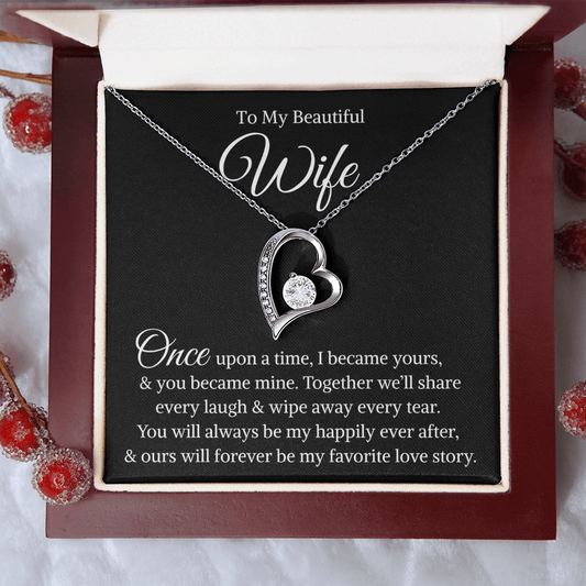 GIft for Wife "Once Upon A Time" | Forever Love Necklace