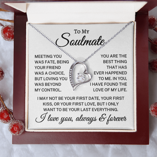 Gift for Soulmate "Loving You" | Forever Love Necklace