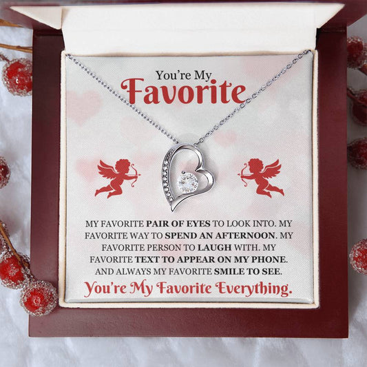 Favorite 'My Favorite Everything" | Forever Love Necklace