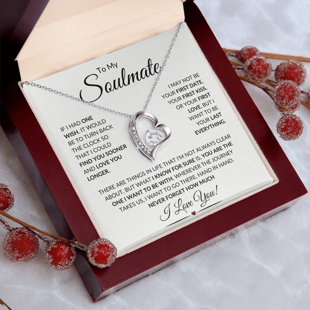 Soulmate "Last Everything" w | Forever Love Necklace . - Shoptopia Jewelry