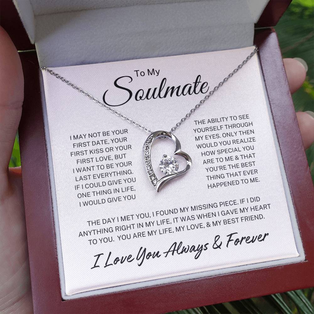 Soulmate "I Gave My Heart To You" | Forever Love Necklace