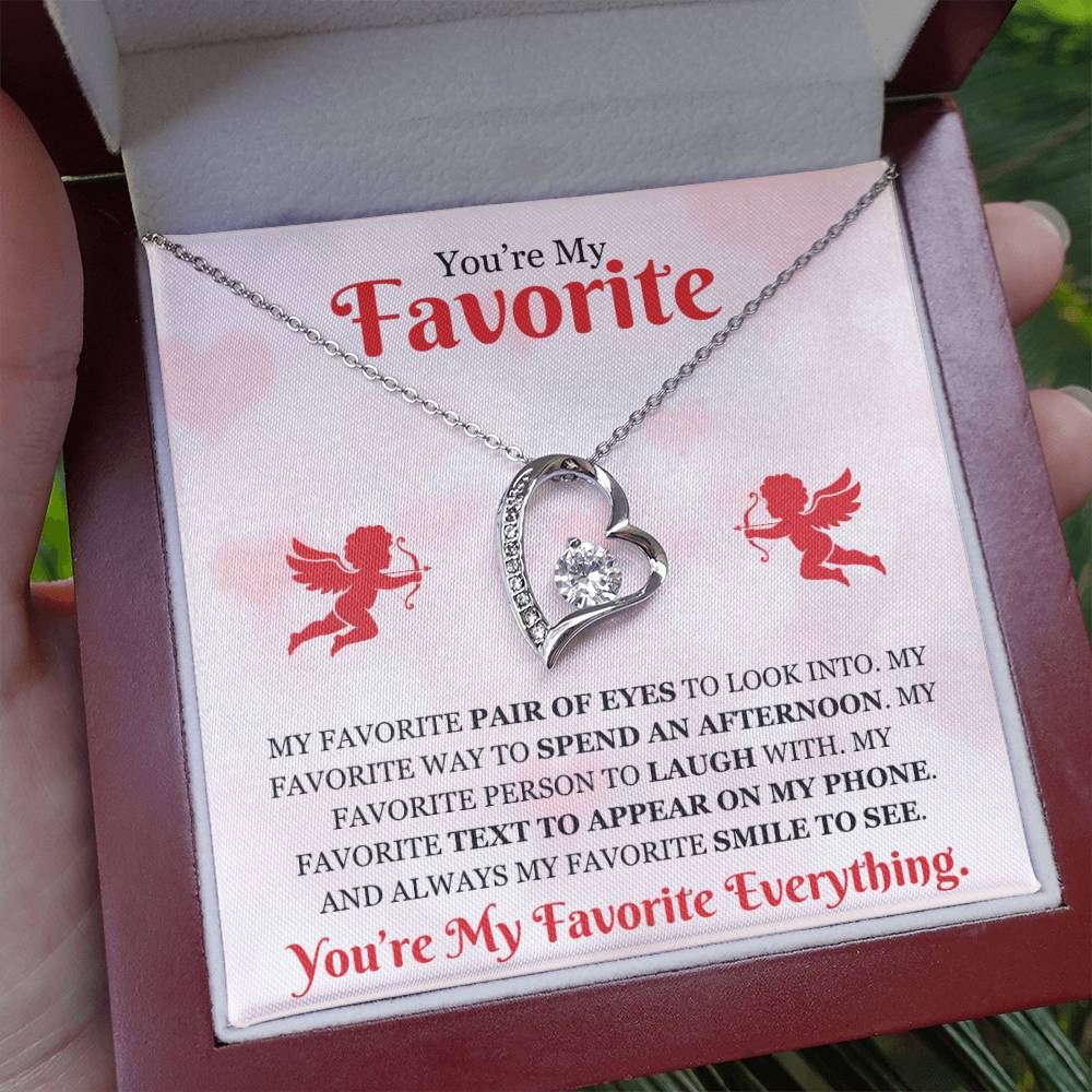 Favorite 'My Favorite Everything" | Forever Love Necklace