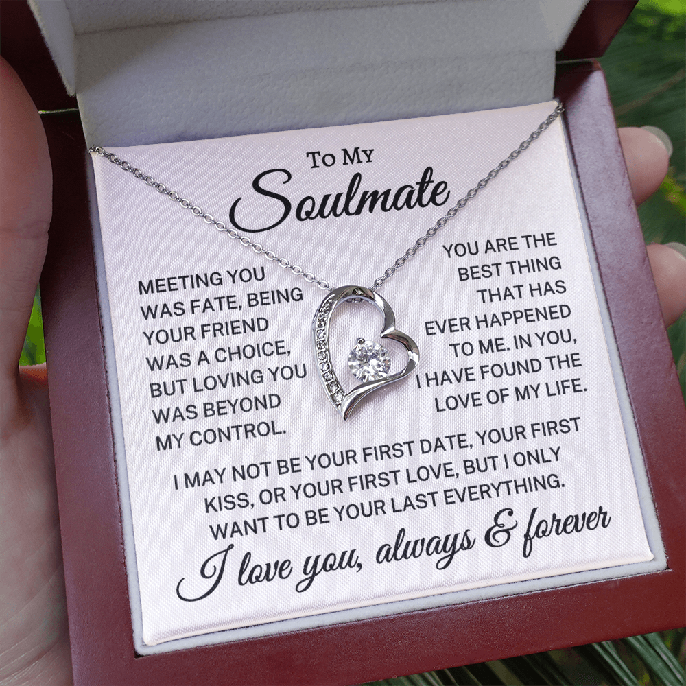 Gift for Soulmate "Loving You" | Forever Love Necklace