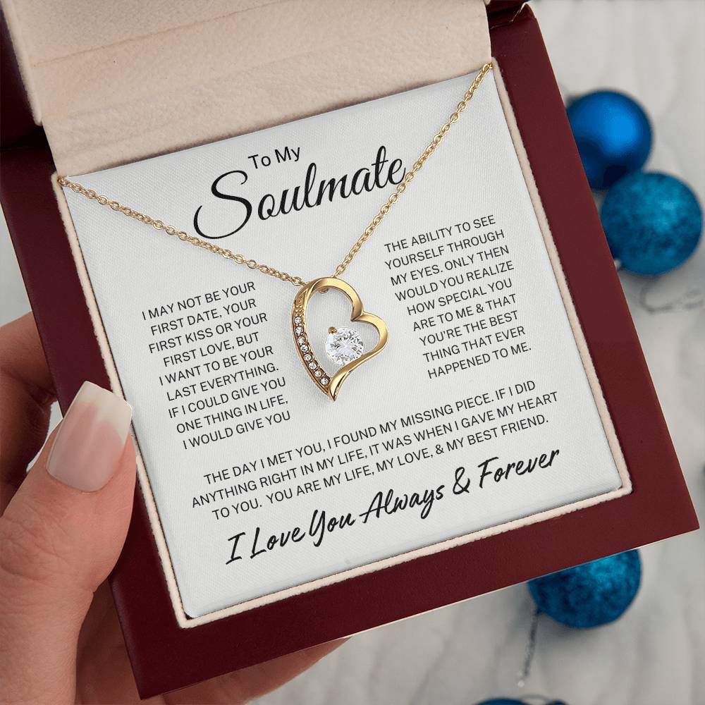 Soulmate "I Gave My Heart To You" | Forever Love Necklace