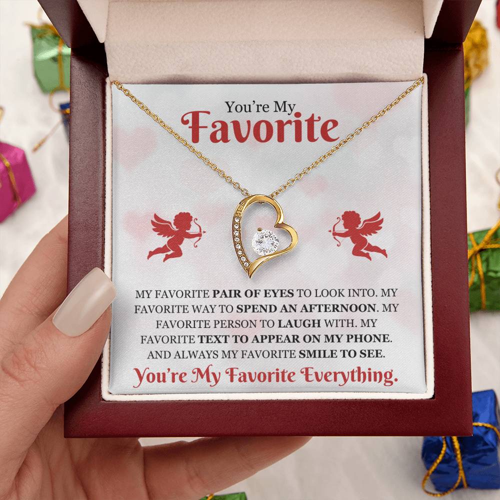 Favorite 'My Favorite Everything" | Forever Love Necklace