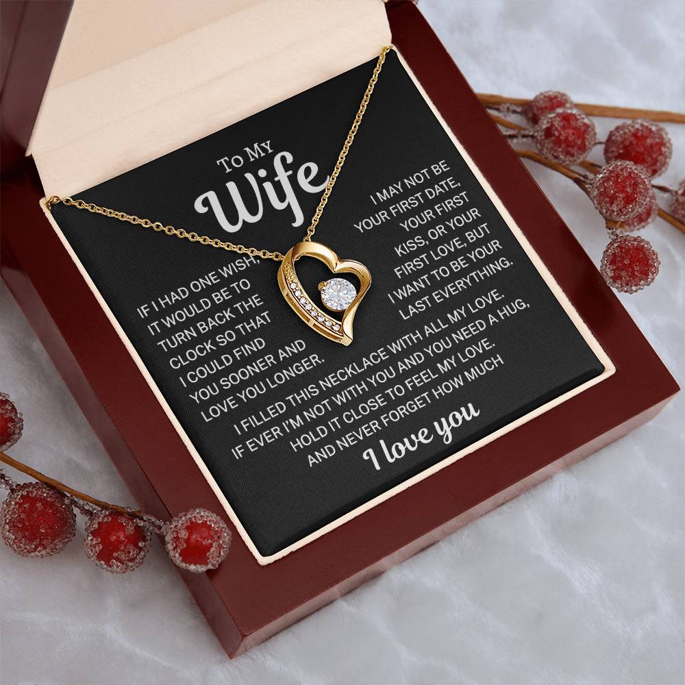 Gift for Wife "All My Love" | Forever Love Necklace
