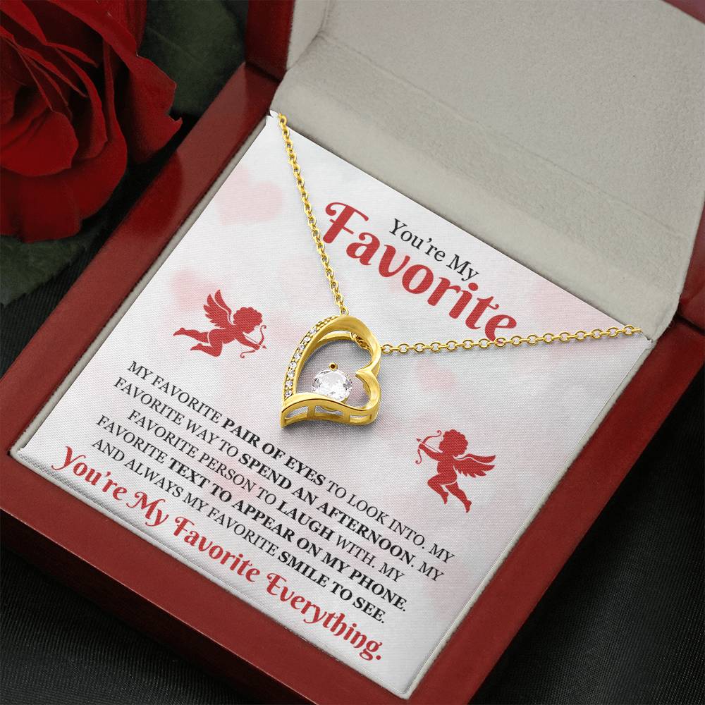 Favorite 'My Favorite Everything" | Forever Love Necklace
