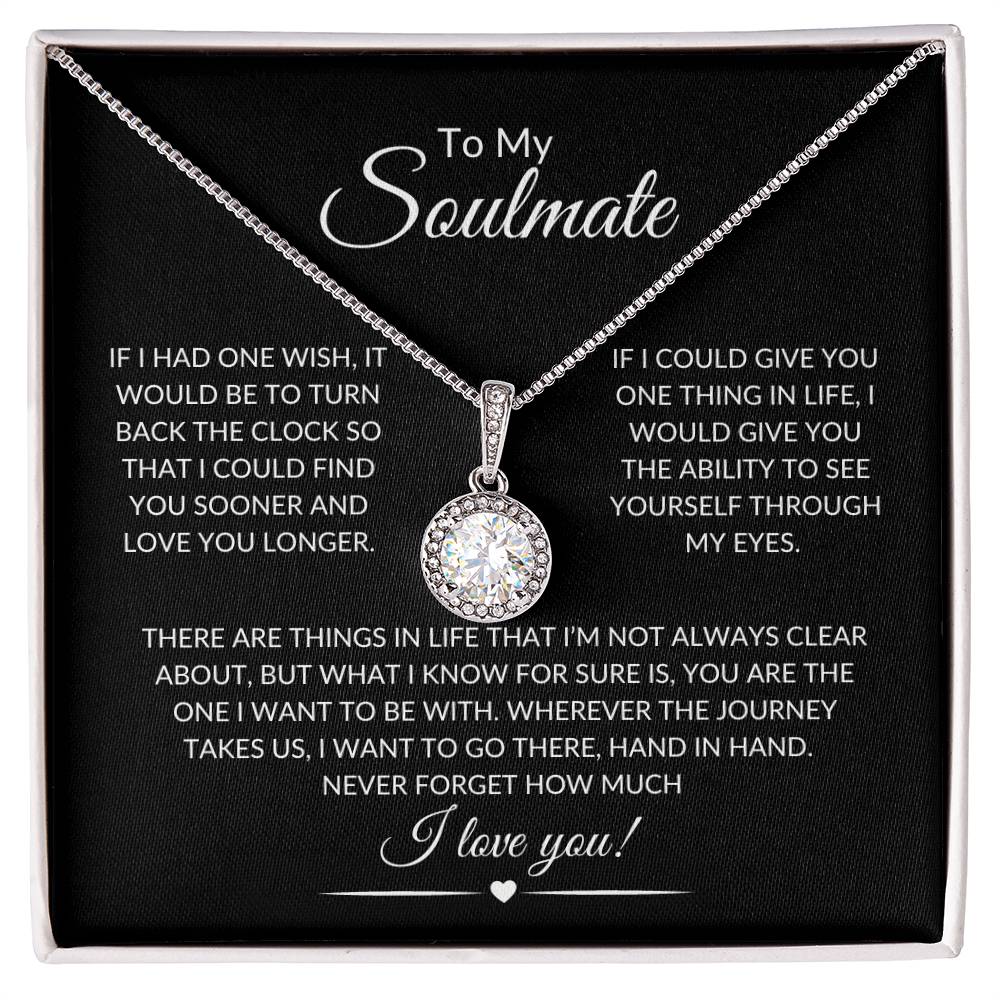 To My Soulmate | Eternal Hope Necklace - Shoptopia Jewelry