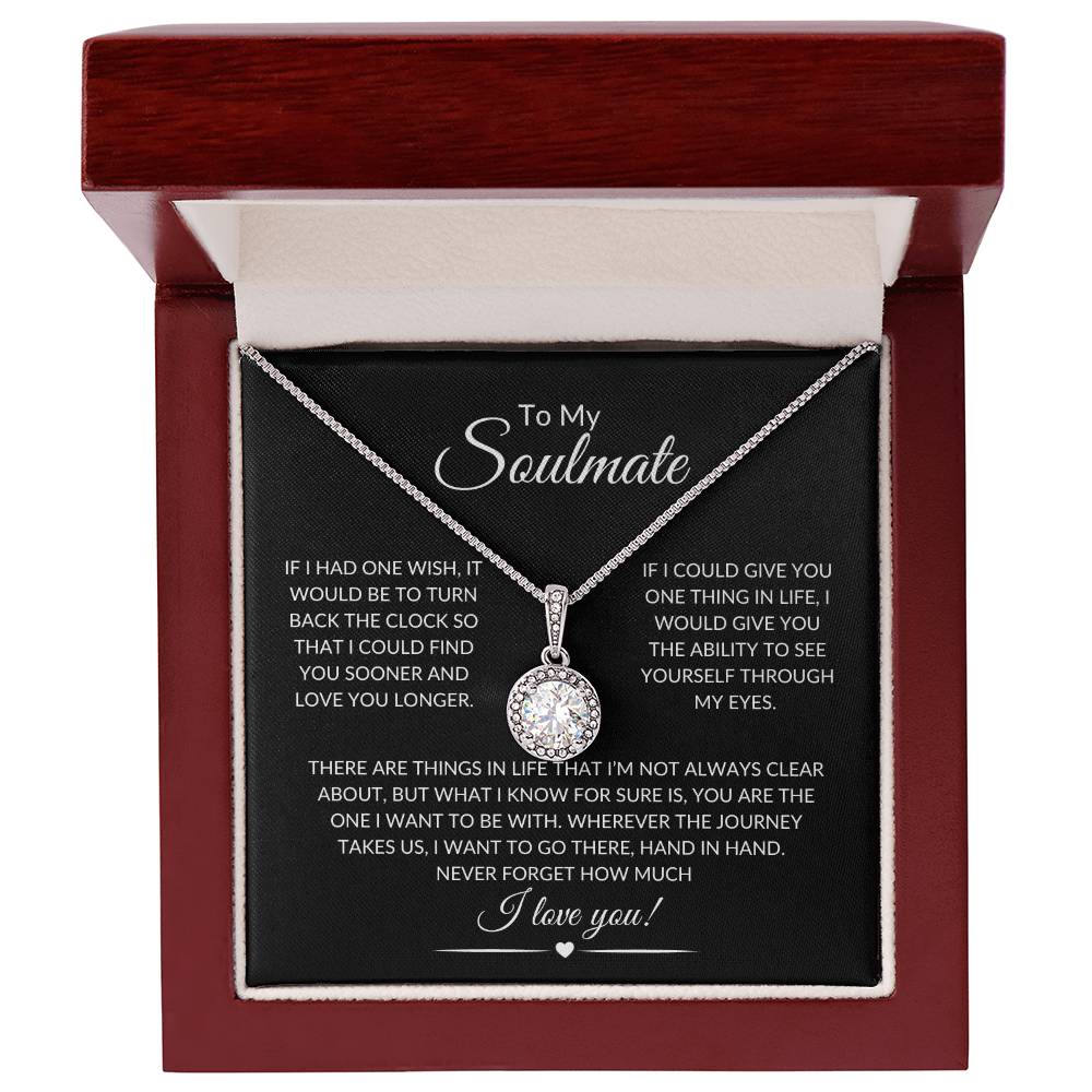 To My Soulmate | Eternal Hope Necklace - Luxury Box w/ LED Shoptopia Jewelry