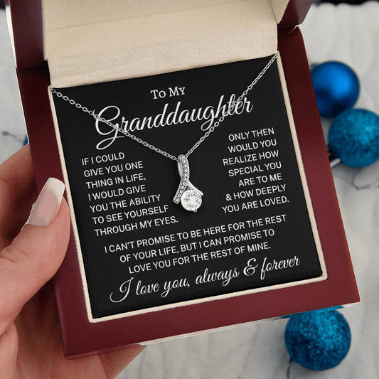 Gift for Granddaughter "How Special You Are" | Alluring Beauty Necklace