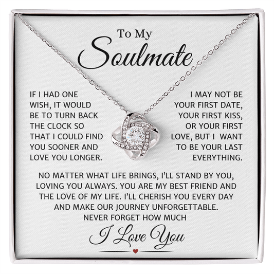 Soulmate "Loving You Always" | Love Knot Necklace