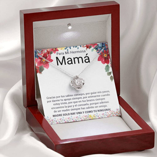 Para Mi Hermosa Mama | Love Knot Necklace