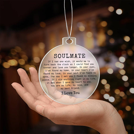 Soulmate "If I Had One Wish" | Acrylic Ornament