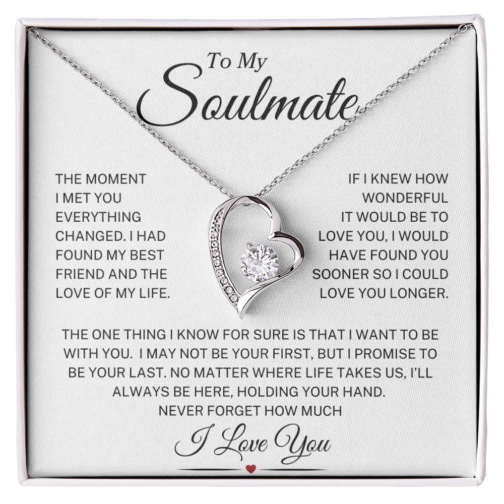 Soulmate "Found My Best Friend" | Forever Love Necklace