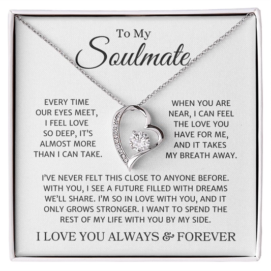 Soulmate "Takes My Breath Away" | Forever Love Necklace